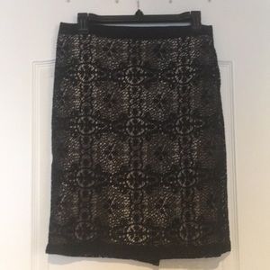 The Limited lace skirt